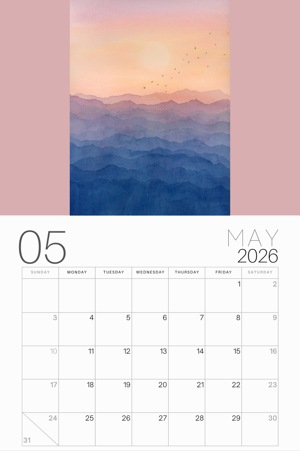 2026 Calendar
